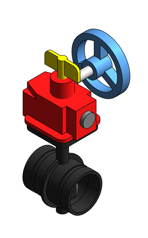 Valve Butterfly NIBCO Fire Protection Ductile Iron GD6865