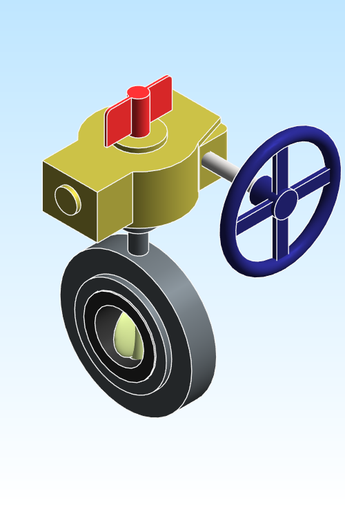 Valve Butterfly NIBCO Fire Protection Ductile Iron LD3510C8