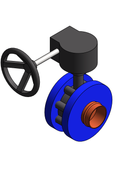 Valve Butterfly NIBCO Press System PFD2000 Gear