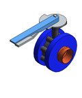 Valve Butterfly NIBCO Press System PFD2000 Handle
