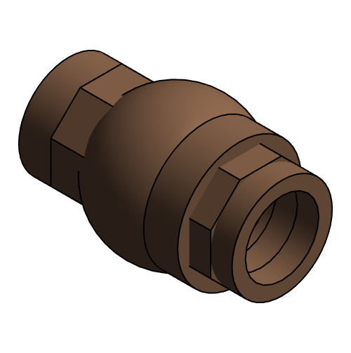 Valve Check NIBCO Bronze Metric S 480