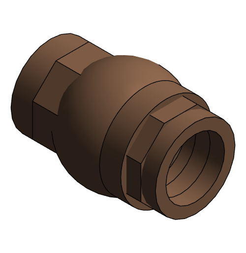 Valve Check NIBCO Bronze Metric S 480 Y