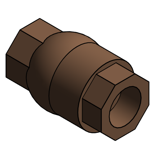 Valve Check NIBCO Bronze T 480 Y