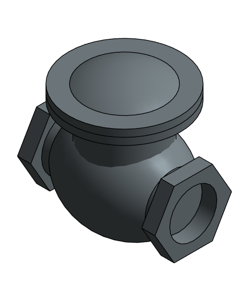 Valve Check NIBCO Cast Iron T 918 B