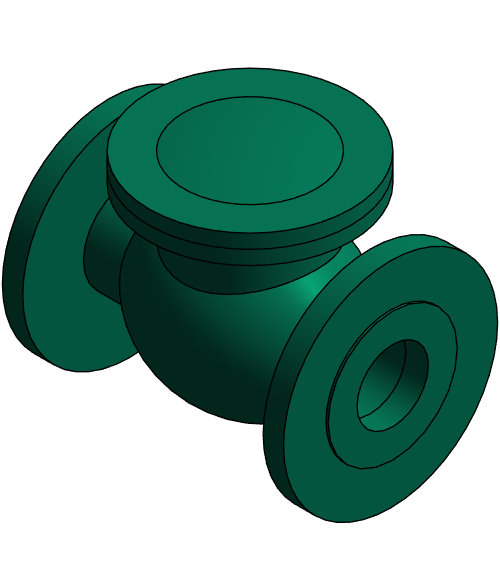 Valve Check NIBCO Ductile Iron F 938 33