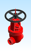 Valve Gate KENNEDY VALVE Ductile Iron GrvxGrv C515 OSY 2 5in 12in