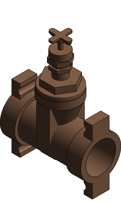 Valve Gate NIBCO Bronze PR 113 K