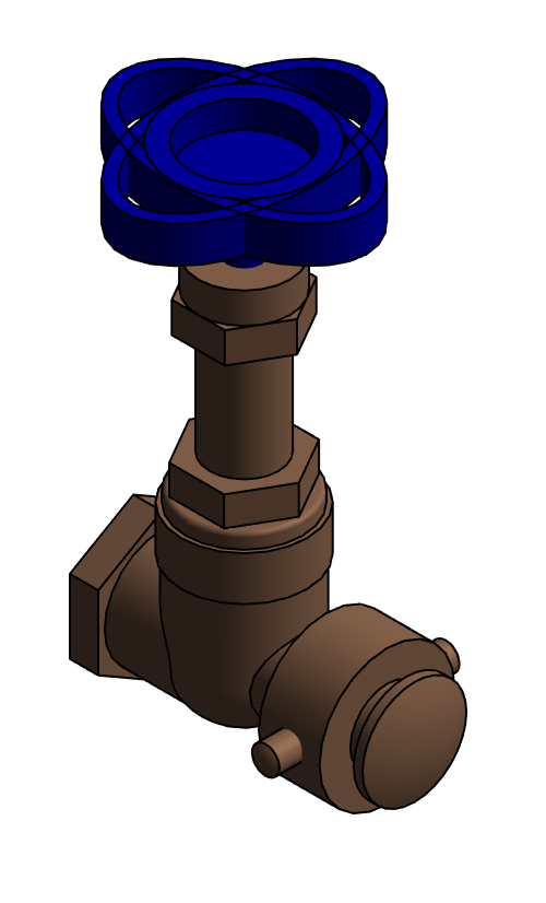 Valve Gate NIBCO Bronze T 113 HC