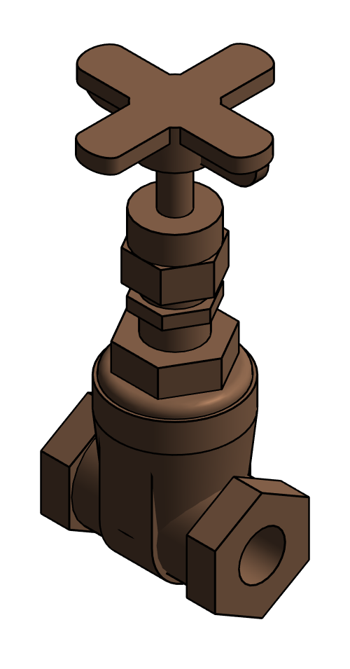 Valve Gate NIBCO Bronze T 113 K