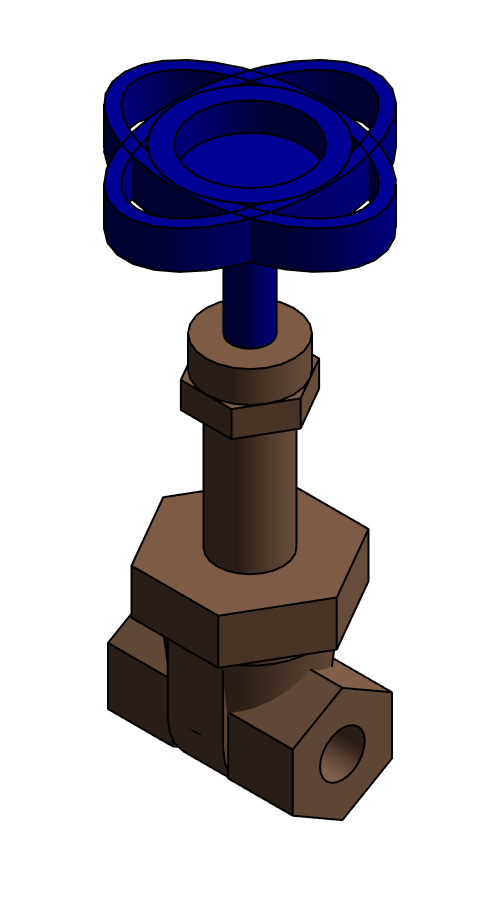 Valve Gate NIBCO Bronze T 154 A