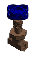 Valve Gate NIBCO Bronze T 176 A