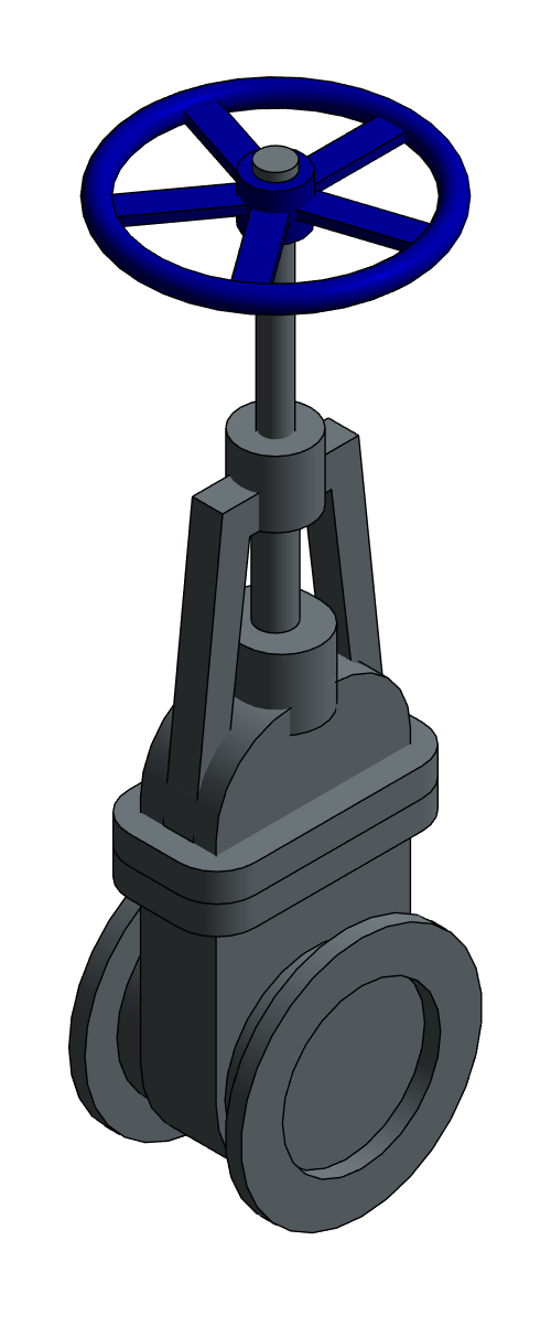 Valve Gate NIBCO Cast Iron F 617 ON Large Diameter