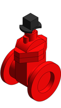 Valve Gate NIBCO Ductile Iron FM 619 RWS SON