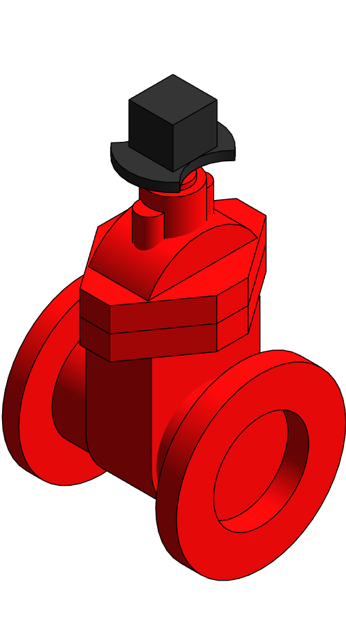 Valve Gate NIBCO Ductile Iron FM 619 RWS SON