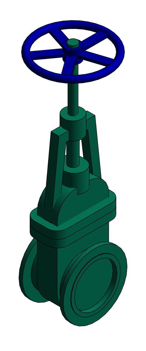 Valve Gate NIBCO Ductile Iron F 637 33 Large Diameter