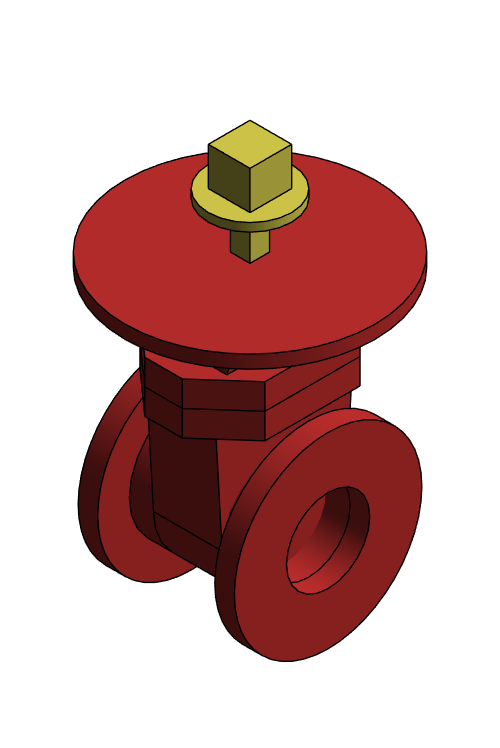 Valve Gate NIBCO Fire Protection Ductile Iron F609RWS