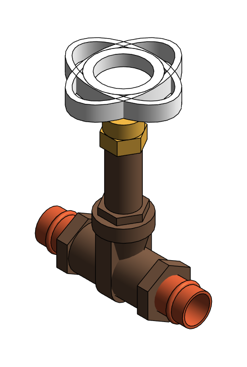 Valve Gate NIBCO Press System Lead Free Bronze PC 111 LF
