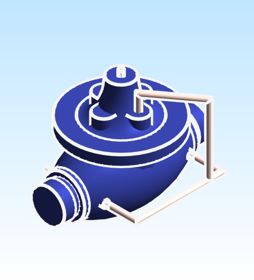 Valve Globe Cla Val 90 01 Ductile Iron Grooved SI