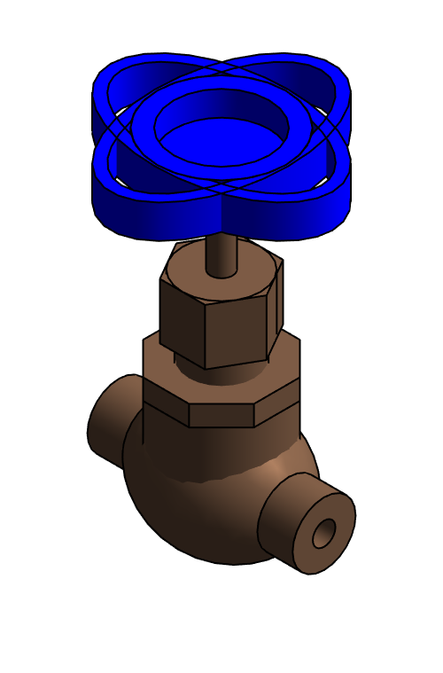 Valve Globe NIBCO Bronze S 211 Y