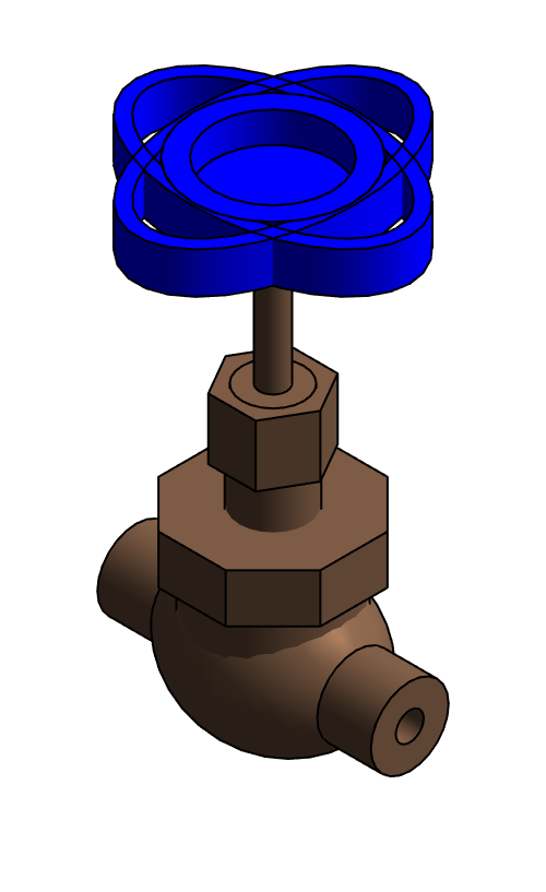 Valve Globe NIBCO Bronze S 235 Y