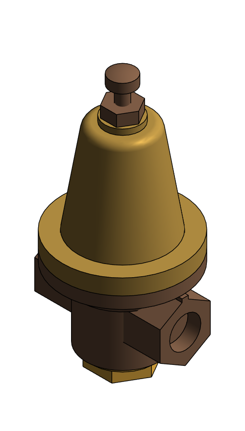 Valve Pressure Regulating Cash Acme E41 LF NPT