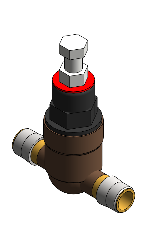 Valve Pressure Regulating Cash Acme EB45 LF DSB