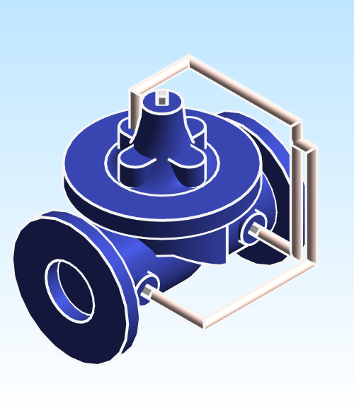 Valve Solenoid Control Cla Val 136 01 Flanged SI