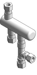 Valve Thermostatic Mixing Cash Acme Heatguard 135 LF Integral Fittings