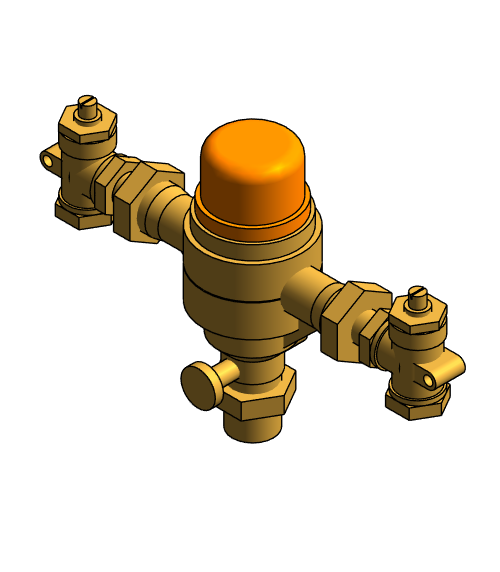 Valve Thermostatic Mixing Cash Acme Masterguard 600 Series LF