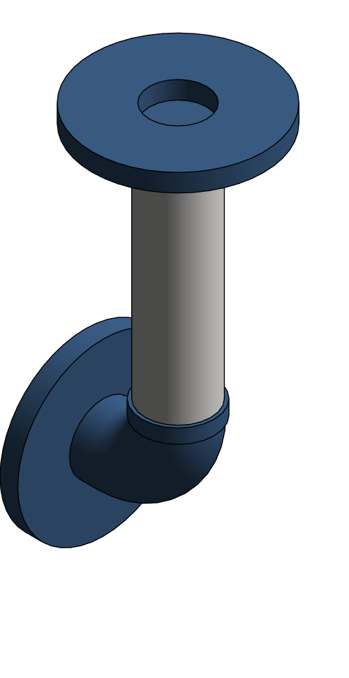 Vaneflex Elbow Long Radius Metraflex FlangedxFlanged VF90