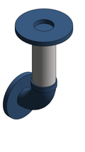 Vaneflex Elbow Reducing Metraflex FlangedxFlanged VF90R