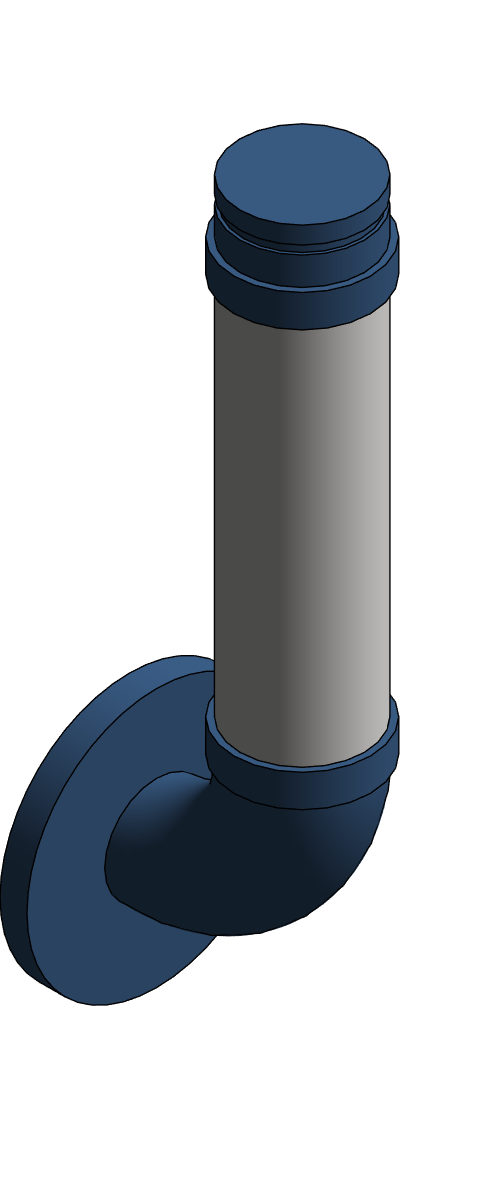 Vaneflex Elbow Reducing Metraflex FlangedxGrooved VF90RFG