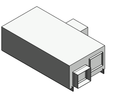 Ventilator Heat Recovery Indoors Low Profile Commercial Aldes